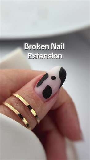 Beautiful Broken Nail Extensions: Simple Techniques