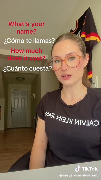 6 frases básicas con preguntas en español 🇪🇸 #spanishteacher #spanishlesson #easyspanish #spanishclass #spanishlessons