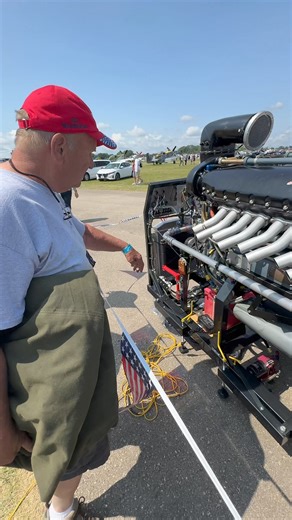 1.7M views · 12K reactions | How the Inertia starter works on an Allison V12 Airplane engine. #warbirds #eaa #oshkosh #airventure #osh24 #warbirds #engine #v12 | Internal Combustion | Facebook