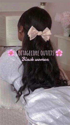 Black Women Cottage Core Aesthetic Outfits