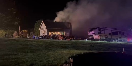 House destroyed, pets dead in overnight fire near Blair