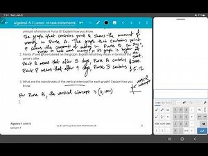 IM Algebra 1 Unit 5 Lesson 1 Activity 3 Question 3