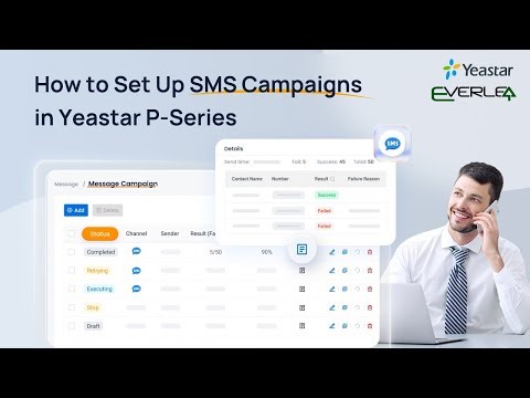 [Configuration Guide] How to Set Up SMS Campaigns in Yeastar P-Series