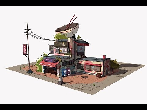 Environment Modeling in Maya | BG Modeling - Part : 1