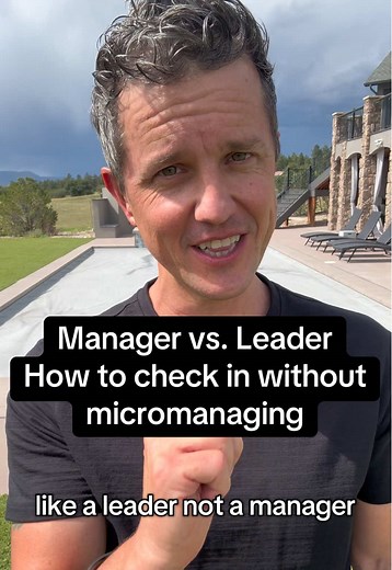 How to check in without micromanaging like a leader, not a manager 🚀Want to develop your leadership skills? Perfect! I put together a 52 Week Leadership Skills Program to help you master one leadership skill a week. Activities, questions, frameworks, tools, and more. Link in bio to get started 👉 Grab my popular Complete Leader Package with my 200 leadership questions to spark meaningful dialogue, 52 Activity Cards, Manager vs. Leader Guide, PLUS my Complete Leader Playbook with frameworks, too