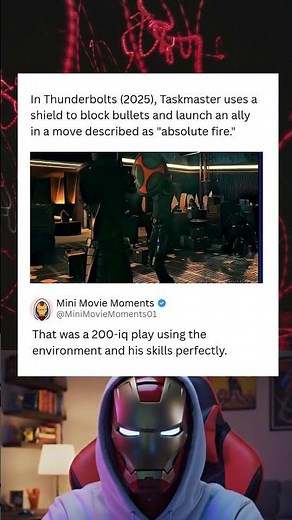 Taskmaster’s 200-IQ Shield Move