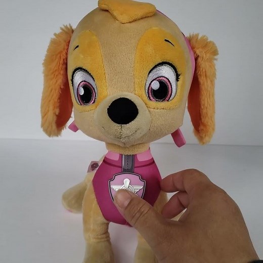 2016 Spin Master Nickelodeon Paw Patrol Skye Talking Toy Doll Plush 11"