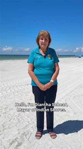 Indian Shores Mayor Diantha Schear is excited for beach nourishment and we couldn’t agree more: The beach looks even better than it did before the 2024 hurricanes. Come check it out yourself! 😎🏝️ ❤️ Thank you for your patience and support as we restore more of our beaches. | Pinellas County Government