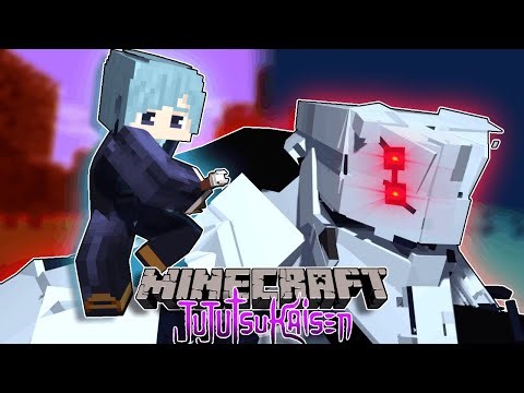 Can We Survive MINECRAFT JJK as MECHAMARU and MIWA?!