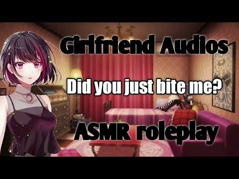 Did you just bite me ? - {F4A} {Vampire listener} {Friend to more} - ASMR girlfriend roleplay