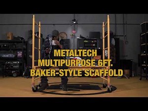 No-BS Tool Video 1: The Metaltech 6ft. Baker-Style Scaffold