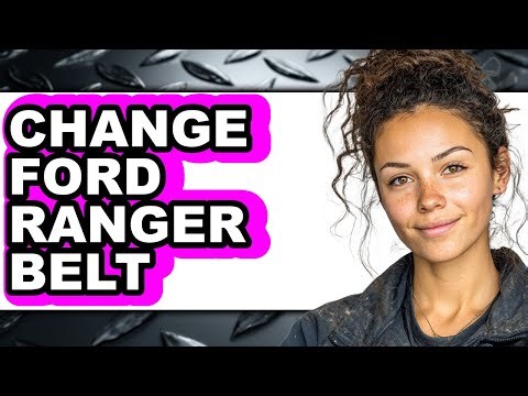 How to Change Ford Ranger Belt (Only Way)