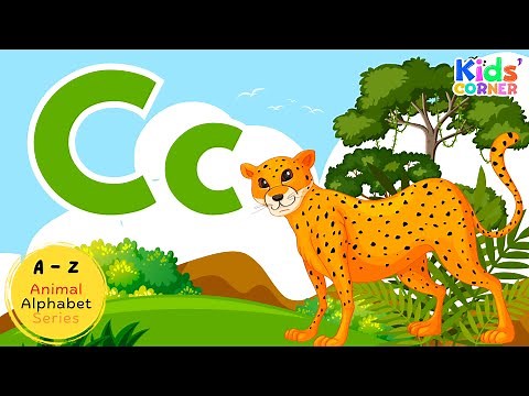 Letter C | Animals that Start with C | Learn Animal Names | English Vocabulary for Kids