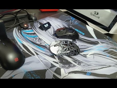 Akitsu Arbiter x Vancer - fibra de carbono 8k - mouse fantastico - UNBOXING e primeiras impressões