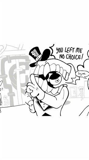 What is Caine doing!?? || TADC comic dub CTRL+ALT+DEL