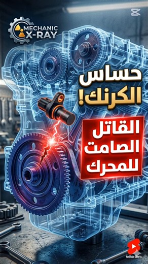 "سيارتك تطفي فجأة؟ حساس الكرنك هو السبب.. إليك الحل!"Crankshaft Sensor