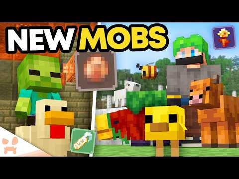 MINECRAFT TINY TAKEOVER IS HERE: 100+ MOB OVERHAULS, NEW BUILDING + VILLAGER UPDATES