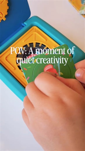 This has been such a fun activity for my 7yo. Just a quiet moment of creating something cute. 🤍 Link in bio for the sticker maker from Educational Insights. . . . . . . . . . . creative kids activities, kids craft ideas, hands on play, sticker maker toy, kids art projects, screen free activities, creative play for kids #creativekidsplay #kidsactivitiesideas #kidsarttime #educationalinsights #kidscraftideas #kidsgiftideas #asmrreels | Bitsofmomlife IG