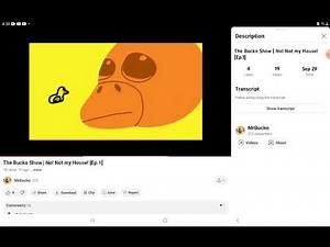 voicing over the mr bucko shows first episode YAY!