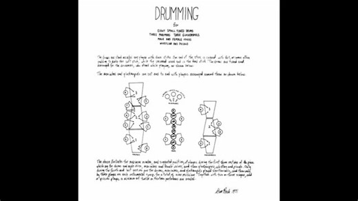 Steve Reich - Drumming (1971)