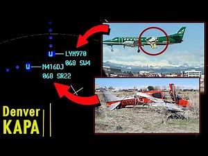 MIDAIR COLLISION ON FINAL APPROACH at Denver - Centennial