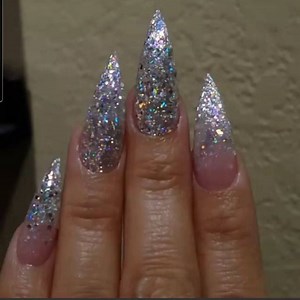 Too much glitter ✨ ? . . . Shop all Nails Products at Www.designedbytonyly.com Acrylic color Number 64 😍 | Tony's Nails