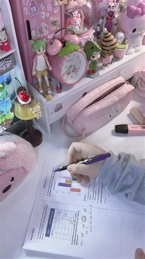 Miffy!!🍀 on Instagram: "Busy woman 🤝📚 #study #math"