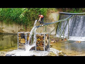 Install Water Piping Systems To Provide Water For The Generator -- Generate Stable 220V Power Supply