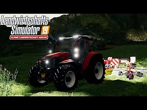 LS19 ERLENGRAT #21: Schwaden am späten Abend | LANDWIRTSCHAFTS SIMULATOR 19 ALPINE DLC