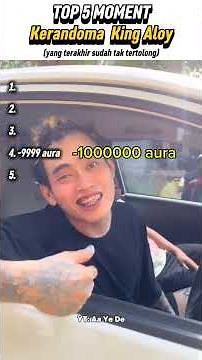 Momen ngakak King aloy🤣