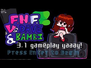 Friday Night Funkin' VS Dave & Bambi 3.1 [Full Playthrough]