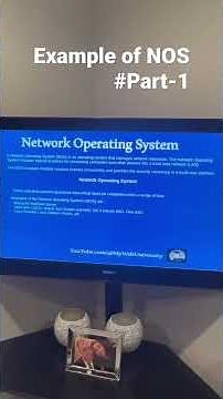 The Network Operating System (NOS) Example #part1
