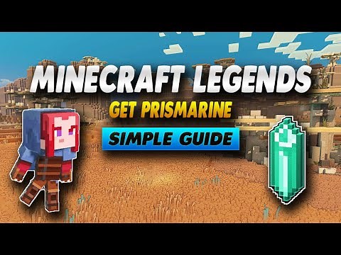 Minecraft Legends How To Get Prismarine - Simple Guide