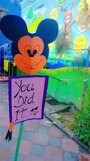 PTM day decorations //graduation day decorations idea for school