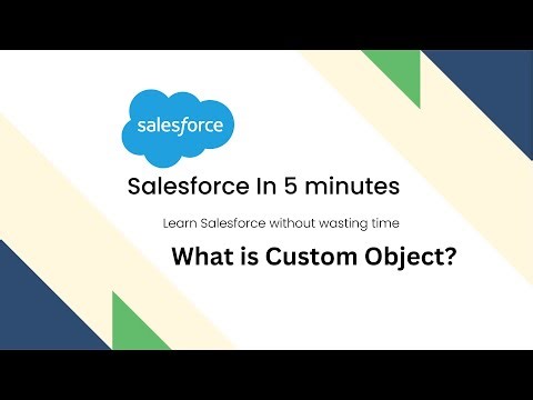 Working with Custom Objects in salesforce | Salesforce Training for Beginners
