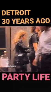 Detroit nightlife 30 years ago! #DetroitHistory | Epyon Royal