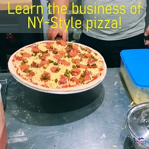 NEW YORK PIZZA BUSINESS TRAINING - In this training you will know everything you need to know on how to run your very own New York pizza business! Training Coverage: I. History of pizza (what is pizza, where did it come from, etc..) II. Ingredients in pizza making III. Equipment needed in a pizza shop IV. Hands-on (dough-making from scratch, marinara sauce from scratch, stretching and tossing pizza dough, properly topping a pizza, properly cooking a pizza, etc..) V. Costing & pricing This traini