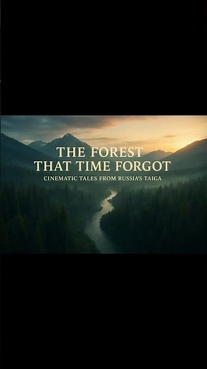 The Forest That Time Forgot - Cinematic Drone Film of Russia’s Taiga in 4K #shorts #droneshots