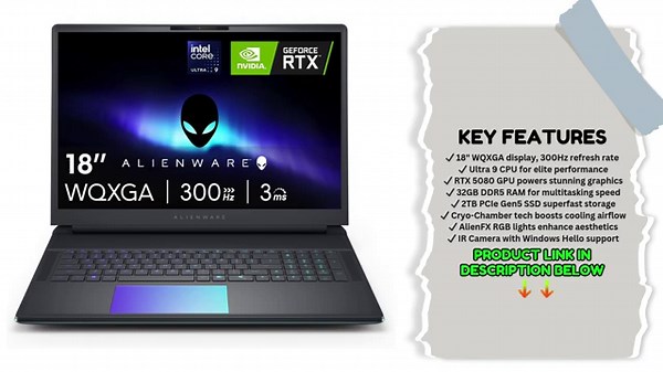 Alienware 18 Area-51 Laptop | Fast Storage + Stunning Graphics | Review