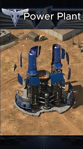 POWER PLANT Red Alert 2 Allied Power source 🔋 #gaming #redalert #ra2