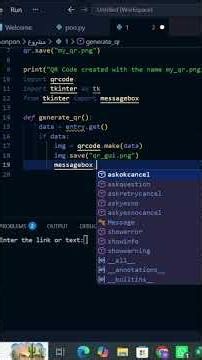 كيفية إنشاء برنامج توليد QRCode بـواسطة Python خطوة بخطوة! 💻✨
