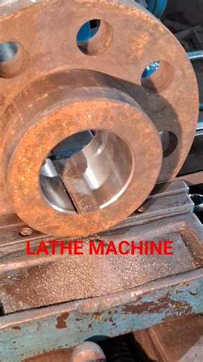facing operation on lathe machine key ||lathe machine operation #shorts #youtube #ytstudio