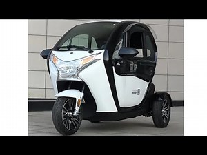 New national standard Fully enclosed electric tricycle with trunk New national standard etrike