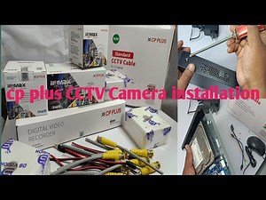 Cp Plus CCTV Camera Installation || Step by Step Configuration For Hom & Office ||2.4 camera install