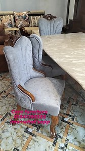 6 chair marbel Dining table. #diningtable #furniture #reels #reels #wooden #carefurniture | Care Furniture
