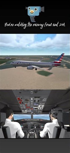 American Airlines Boeing 737-800 Landing at Cincinnati (KCVG) ✈️ | Real Flight Simulator #shorts