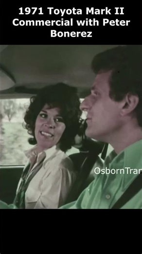 1971 Toyota Mark II Commercial - Peter Bonerz #toyota #corolla #publicite #commercial #propaganda