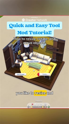 Alana Michele on Instagram: "#eapartner | ✨Tool Mod Tutorial!✨ TOOL Mod by @twistedmexi Game: @thesims . #thesims #thesims4 #sims4 #sims4mods #sims4build #sims4building"
