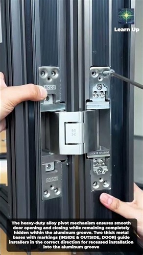 Aesthetically Optimized with Concealed Hinges