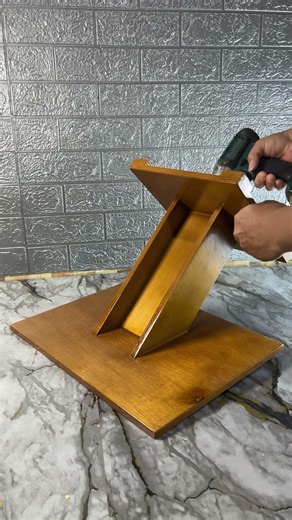 Quran reading table #woodworking #woodscraft